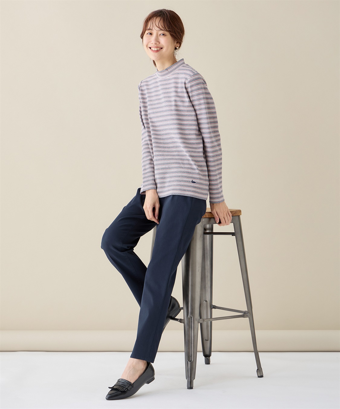 DECOY オーガニックコットンボーダープルオーバー_sub_10