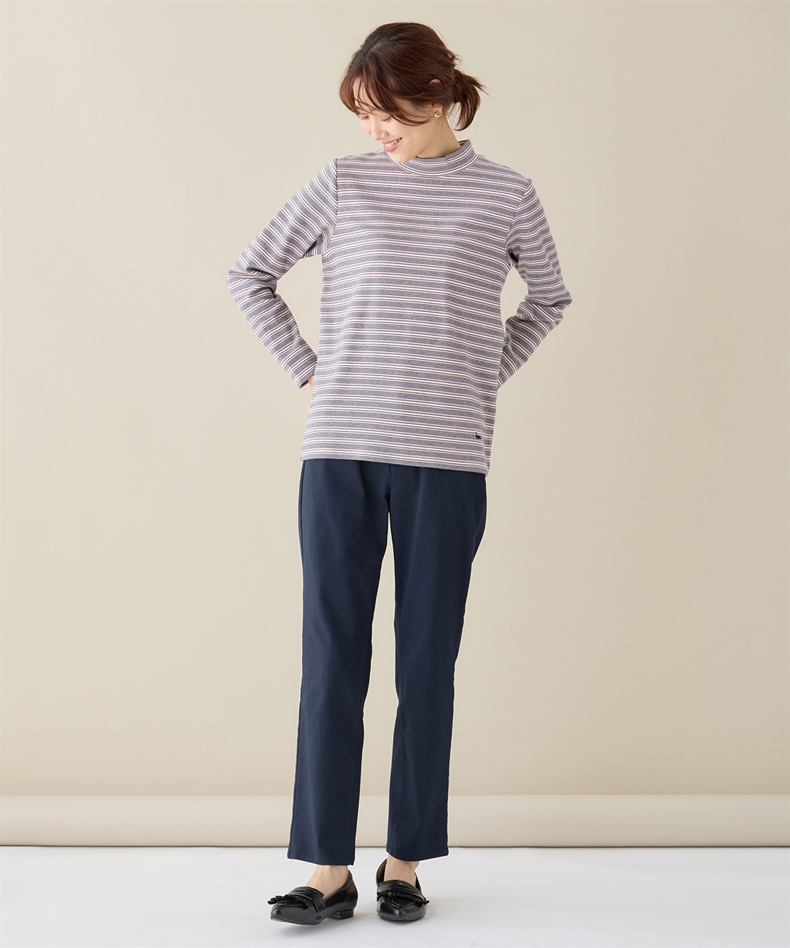 DECOY オーガニックコットンボーダープルオーバー_sub_12