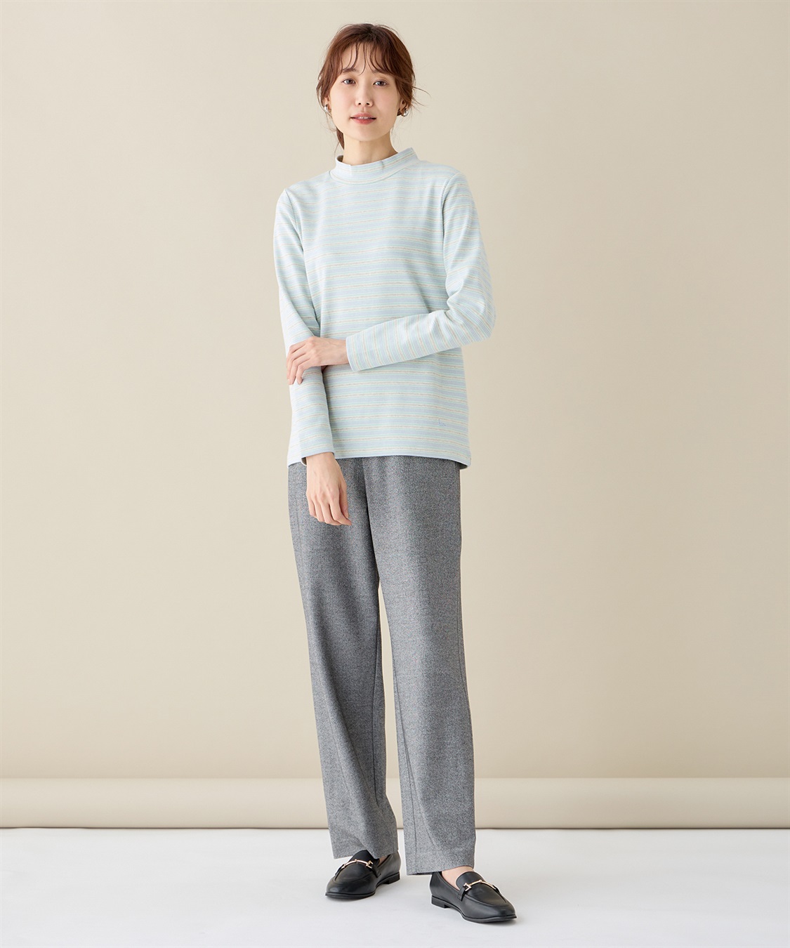 DECOY オーガニックコットンボーダープルオーバー_sub_16