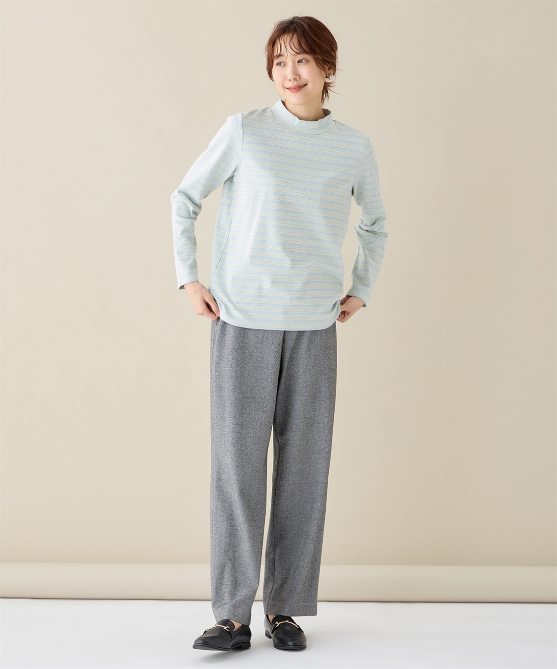 DECOY オーガニックコットンボーダープルオーバー_sub_17