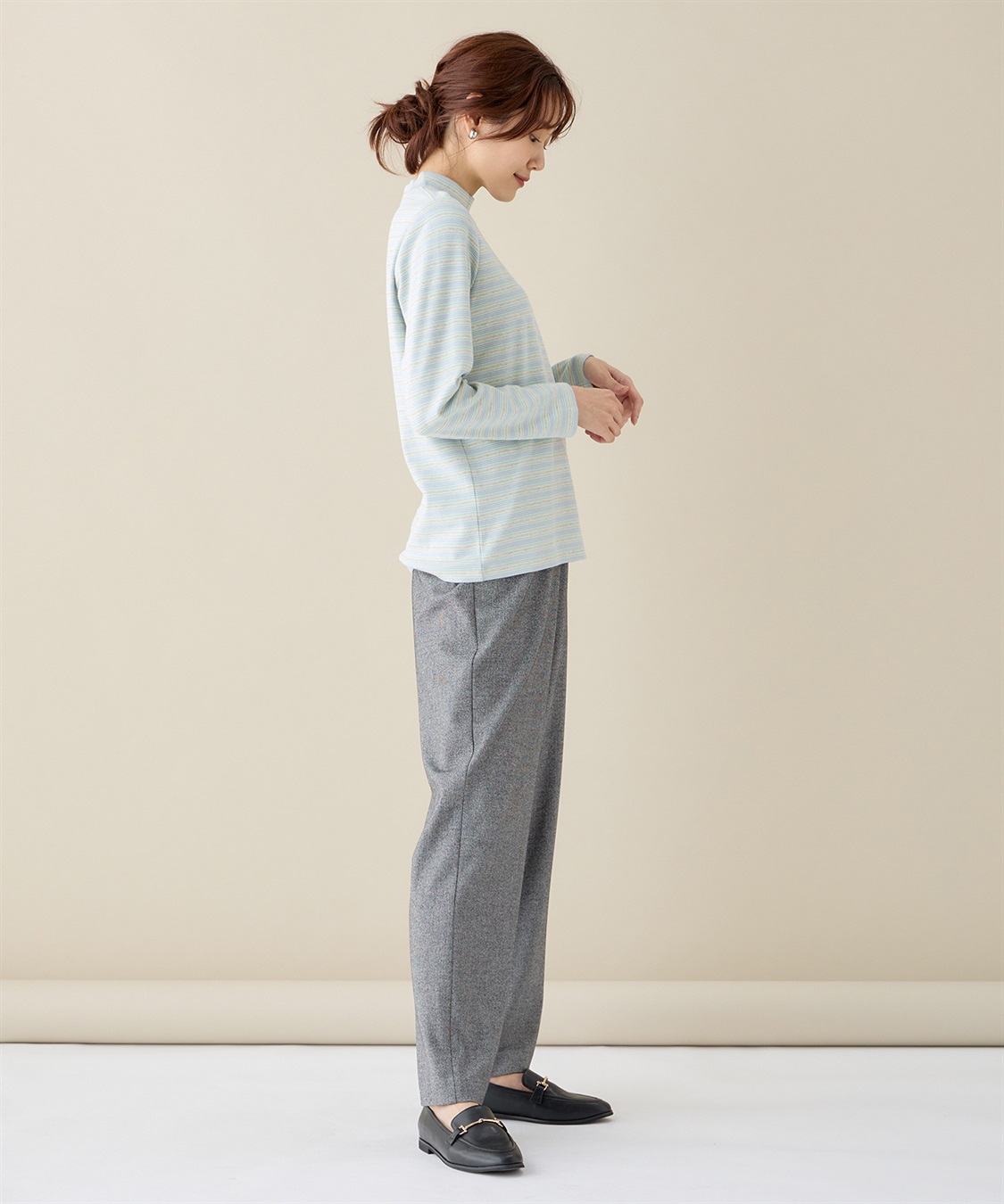 DECOY オーガニックコットンボーダープルオーバー_sub_18