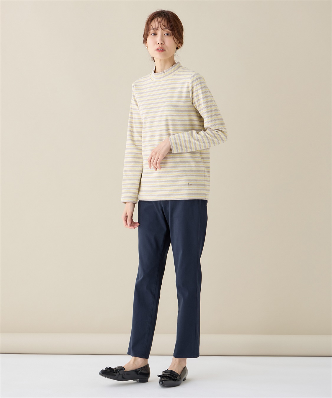 DECOY オーガニックコットンボーダープルオーバー_sub_21