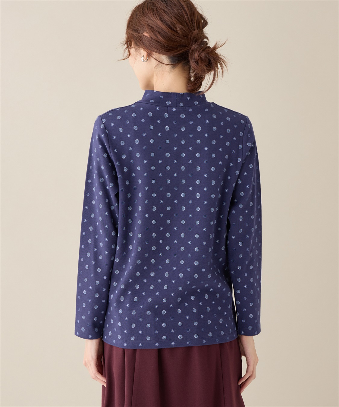 DECOY オーガニックコットンプリントプルオーバー_sub_2