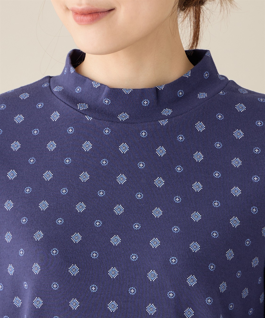 DECOY オーガニックコットンプリントプルオーバー_sub_3