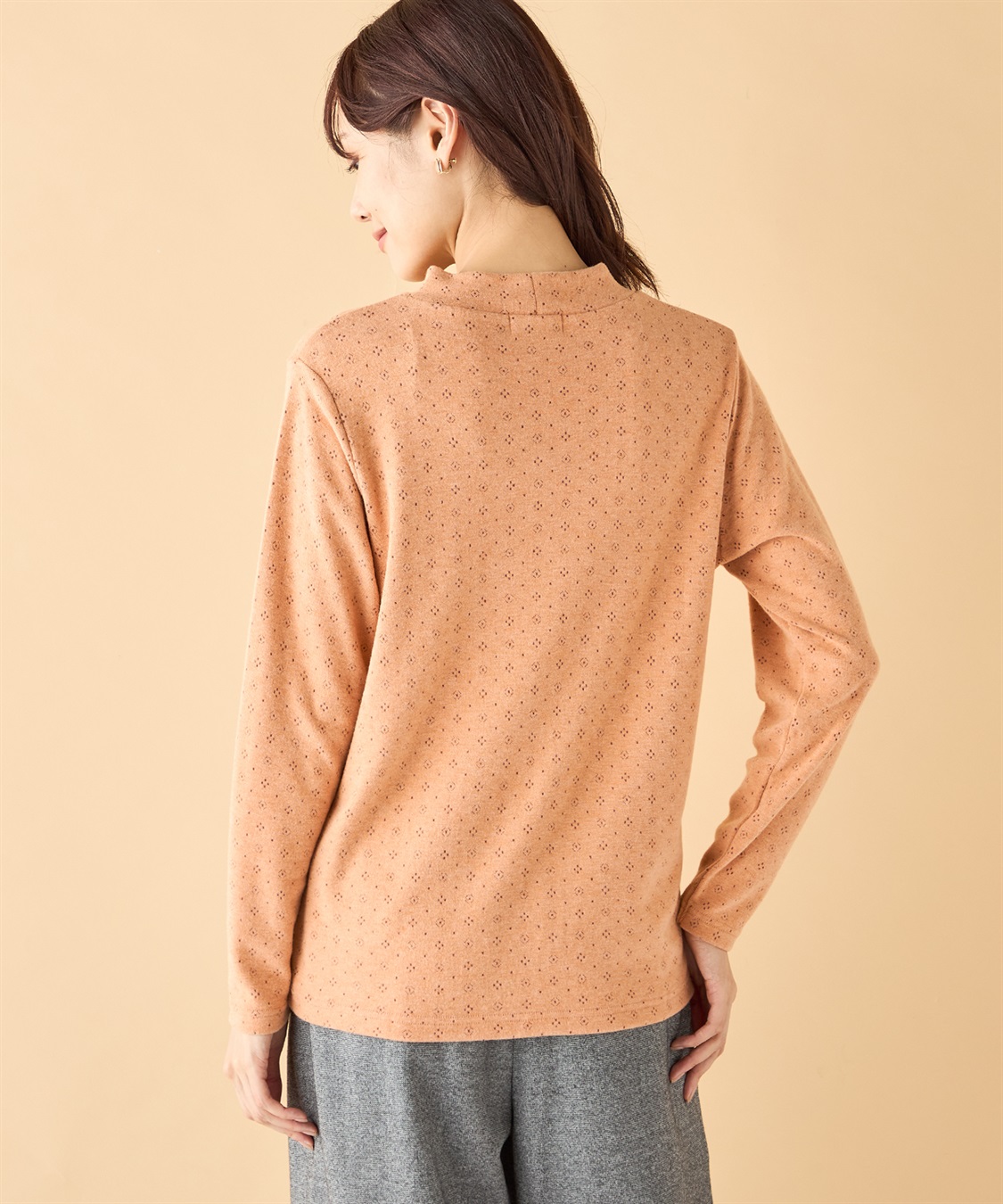 DECOY シアバタージャガードハイネックプルオーバー_sub_2