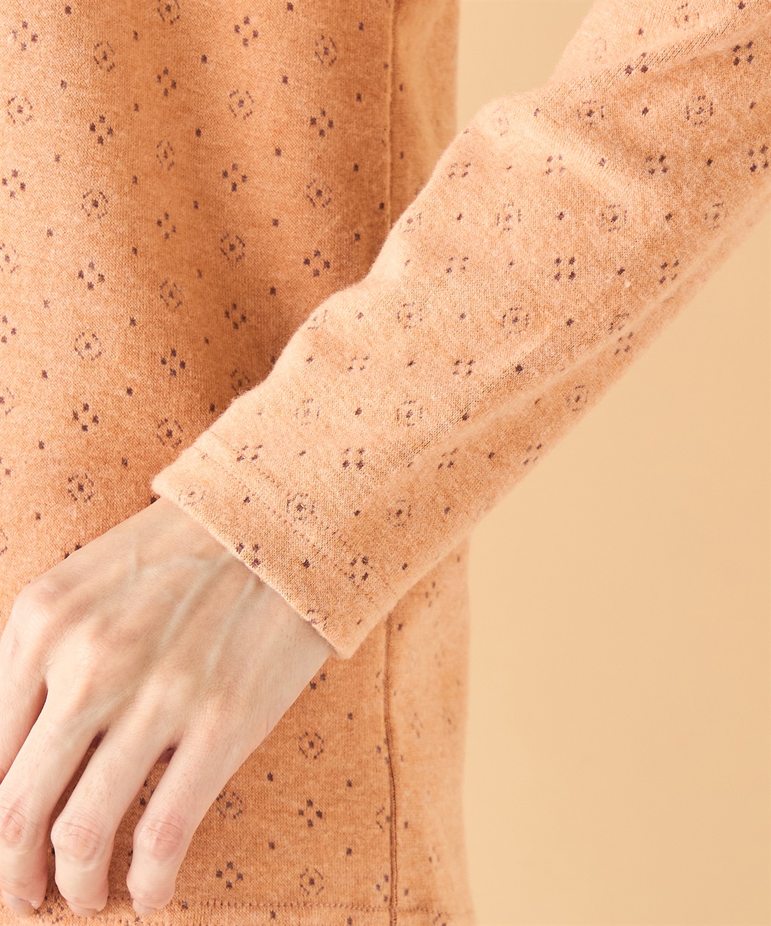 DECOY シアバタージャガードハイネックプルオーバー_sub_4