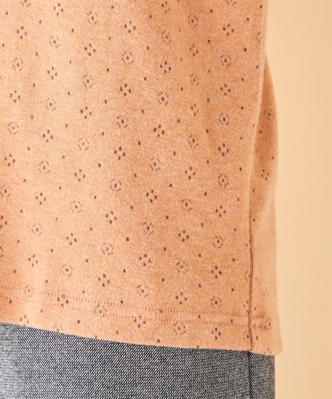 DECOY シアバタージャガードハイネックプルオーバー_sub_5