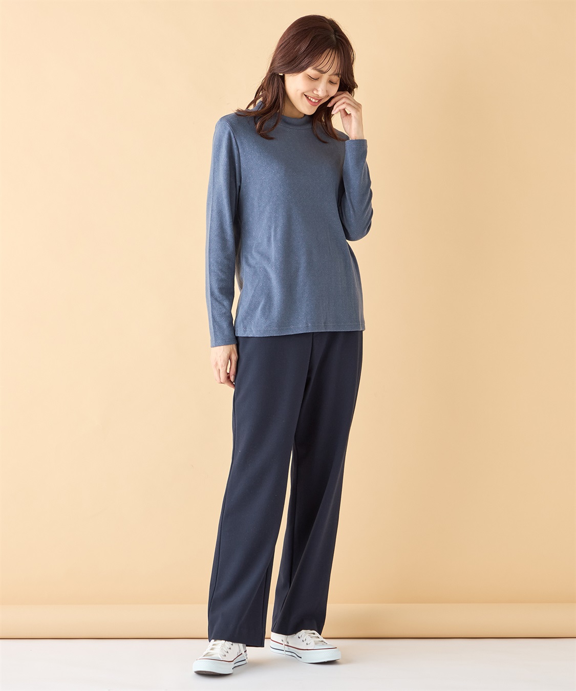 DECOY シアバタージャガードハイネックプルオーバー_sub_13