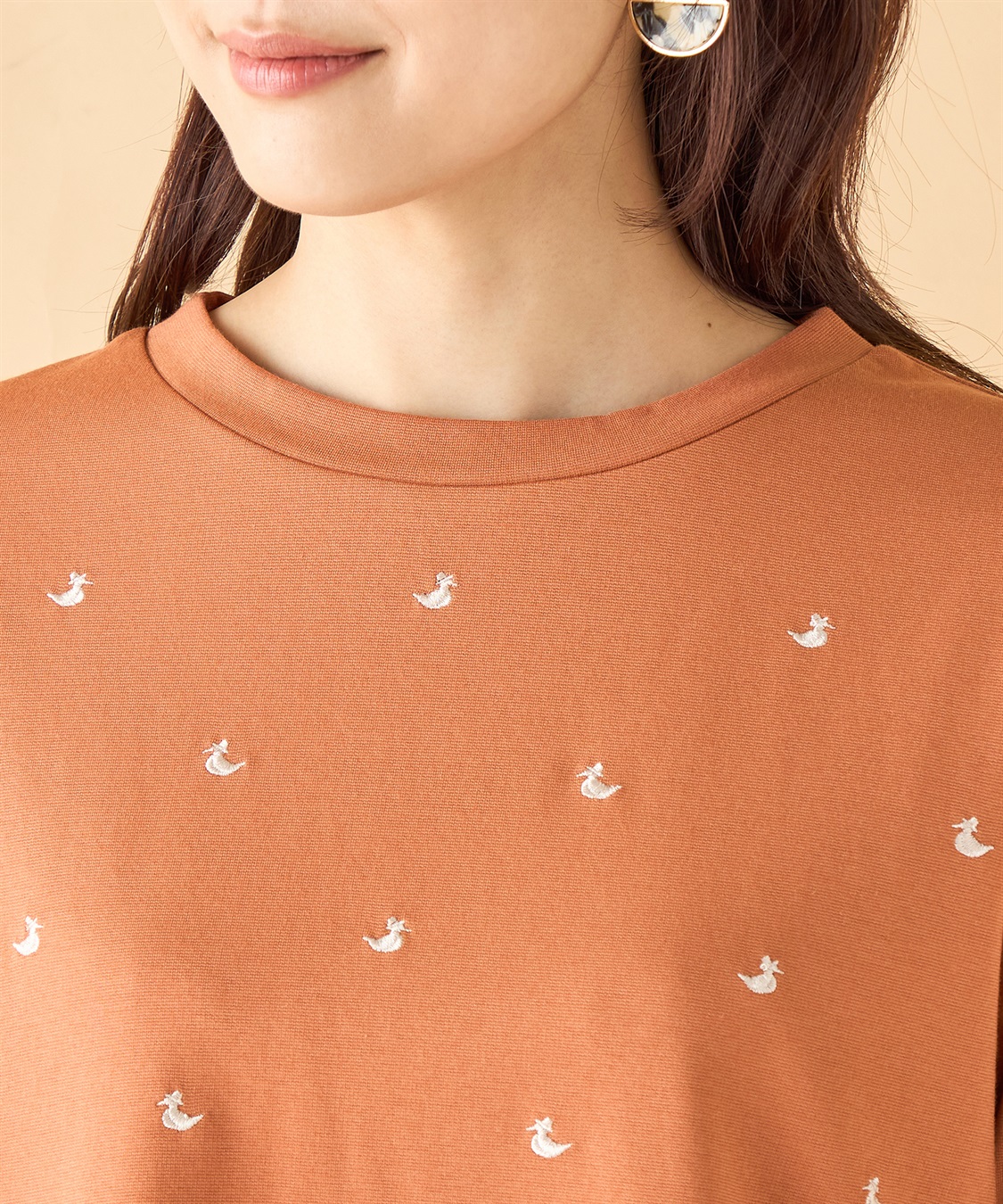 DECOY フロント刺しゅうプルオーバー_sub_3