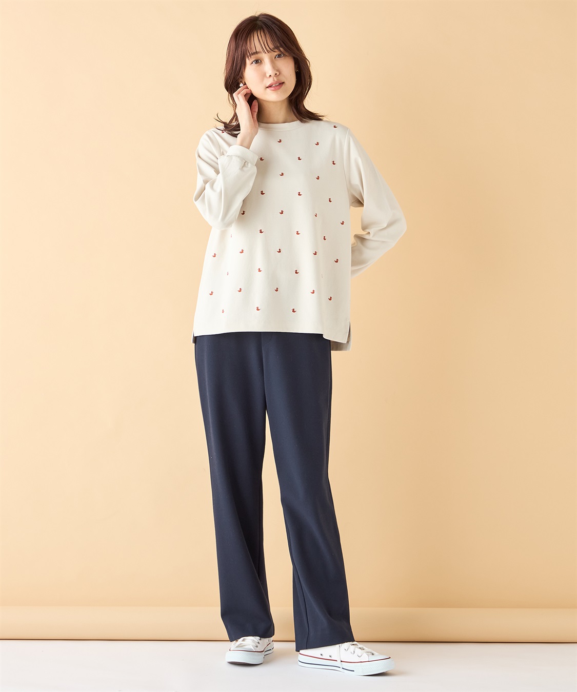 DECOY フロント刺しゅうプルオーバー_sub_14