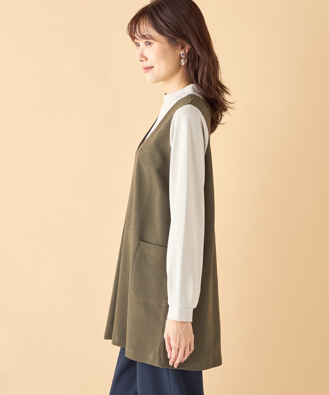 DECOY レイヤードライクチュニックプルオーバー_sub_1