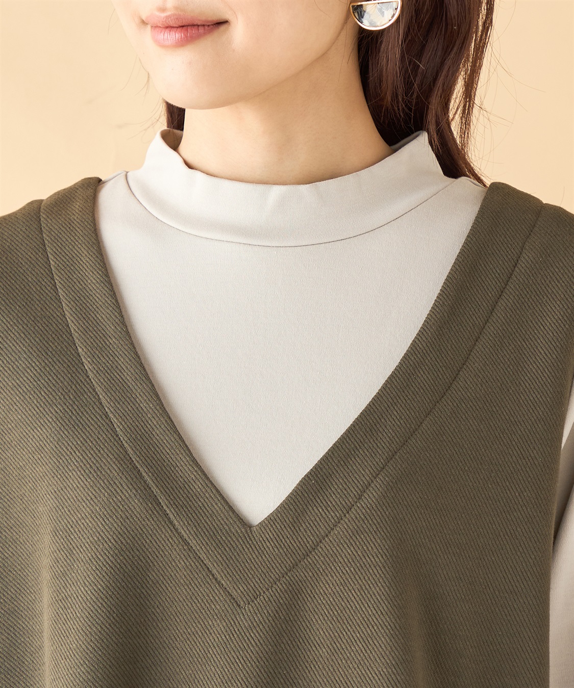 DECOY レイヤードライクチュニックプルオーバー_sub_3