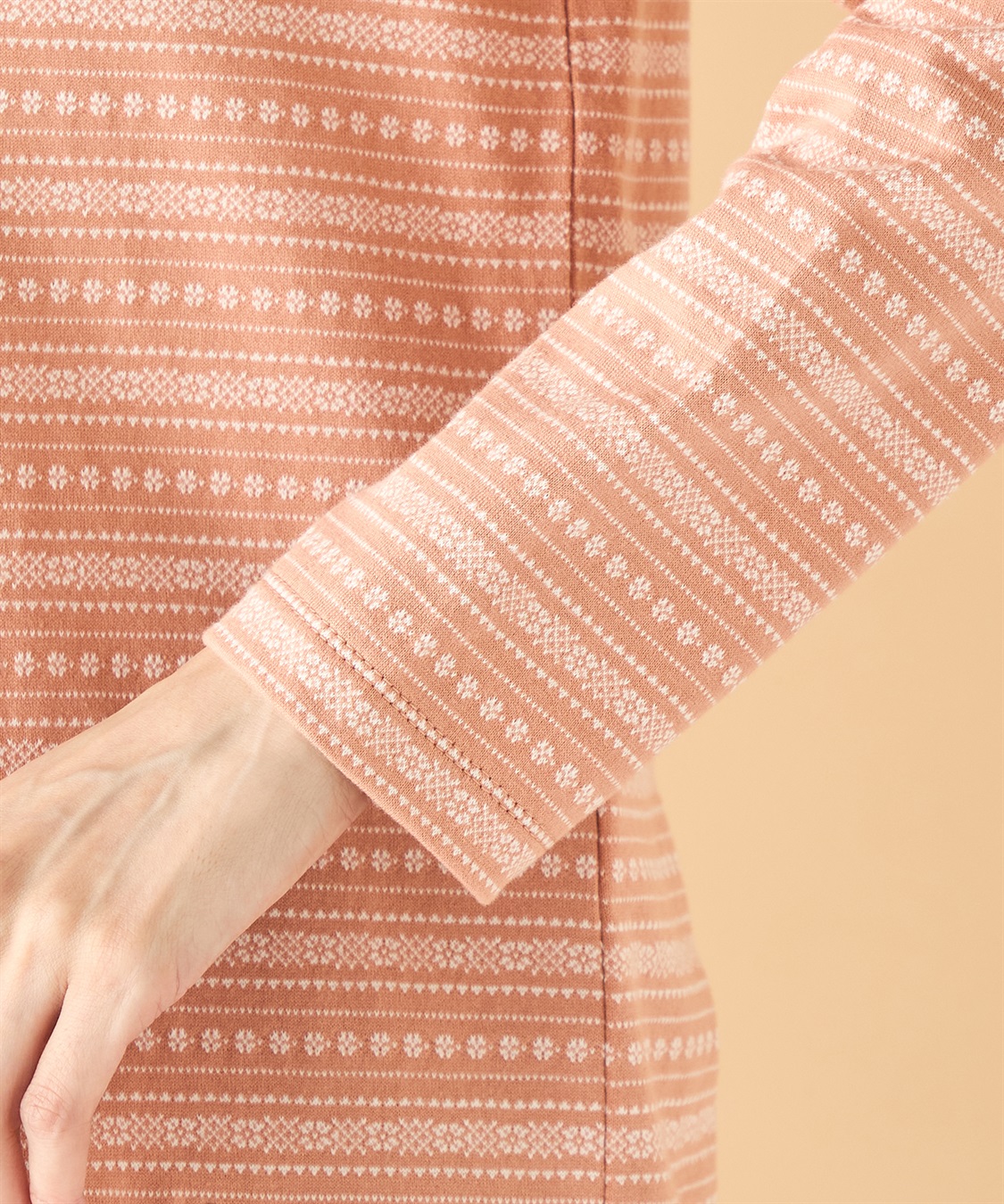 DECOY ジャガードボーダーハイネック_sub_4