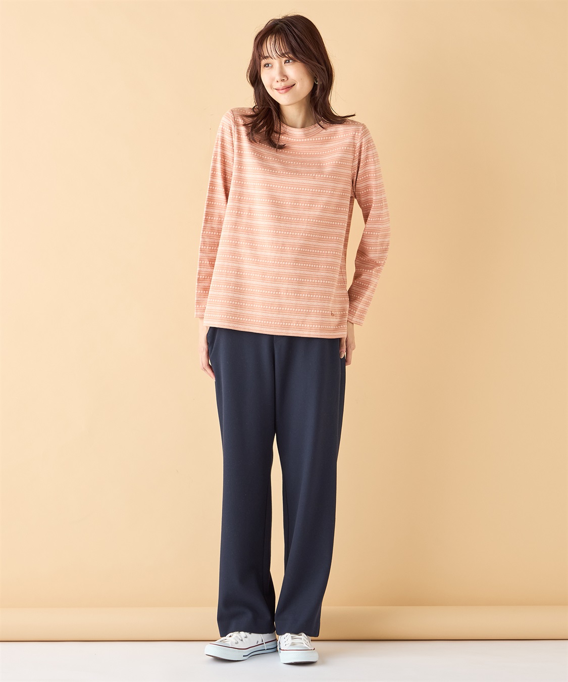 DECOY ジャガードボーダーハイネック_sub_12