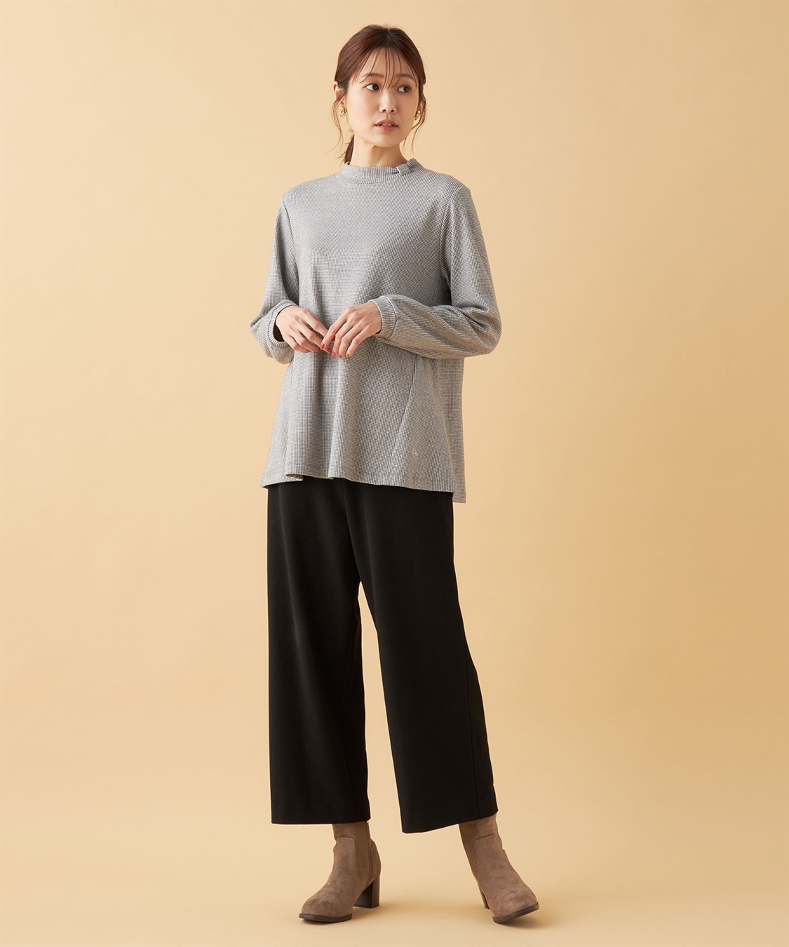 チェックジャガードプルオーバー DECOY｜クロスプラス公式通販サイト