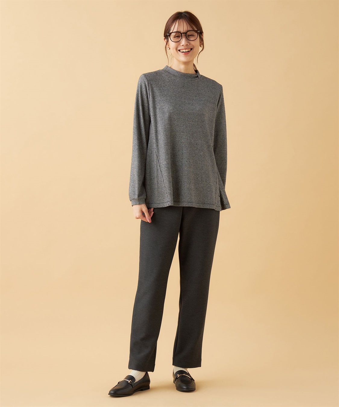 チェックジャガードプルオーバー DECOY｜クロスプラス公式通販サイト