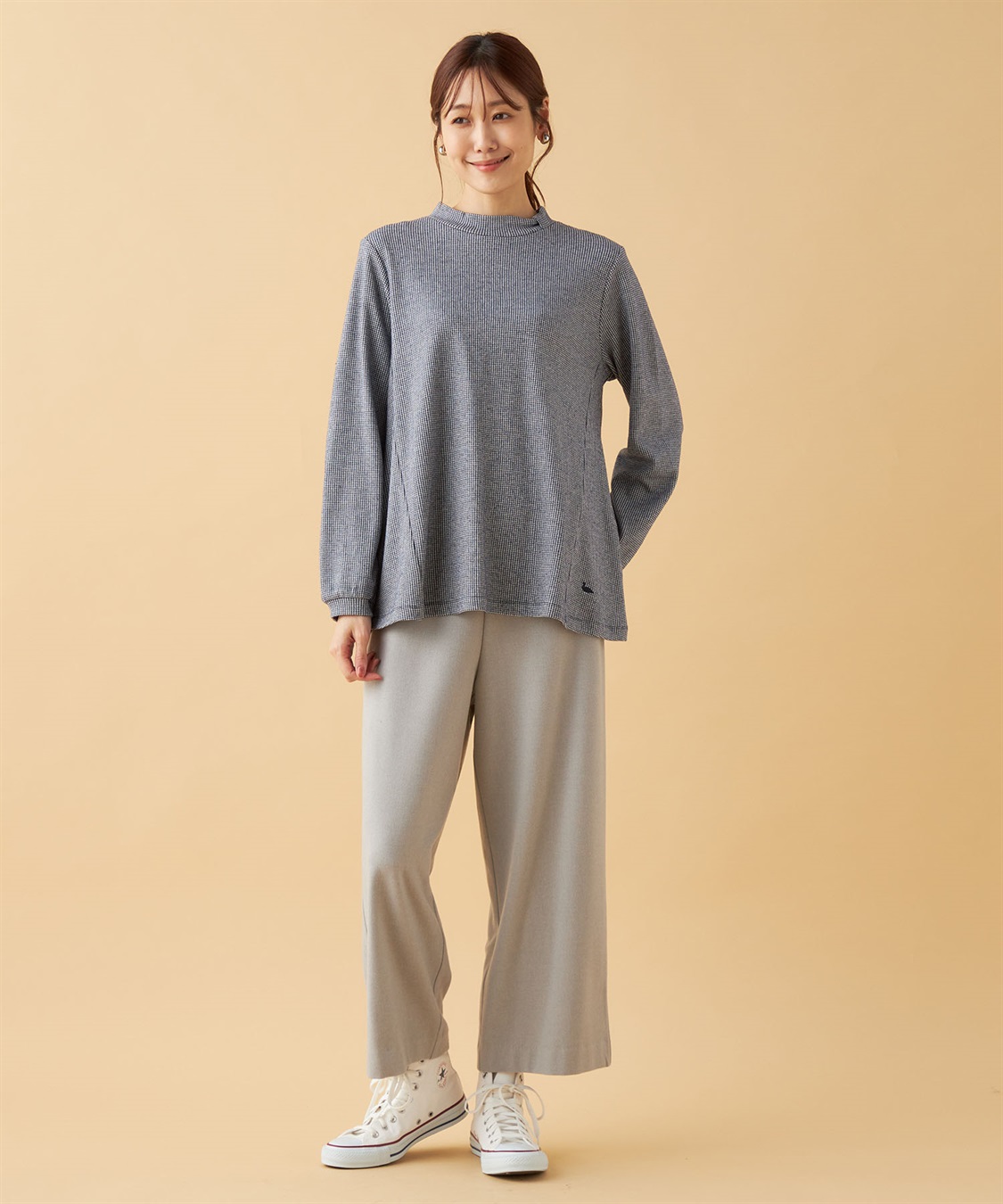 DECOY チェックジャガードプルオーバー_sub_17