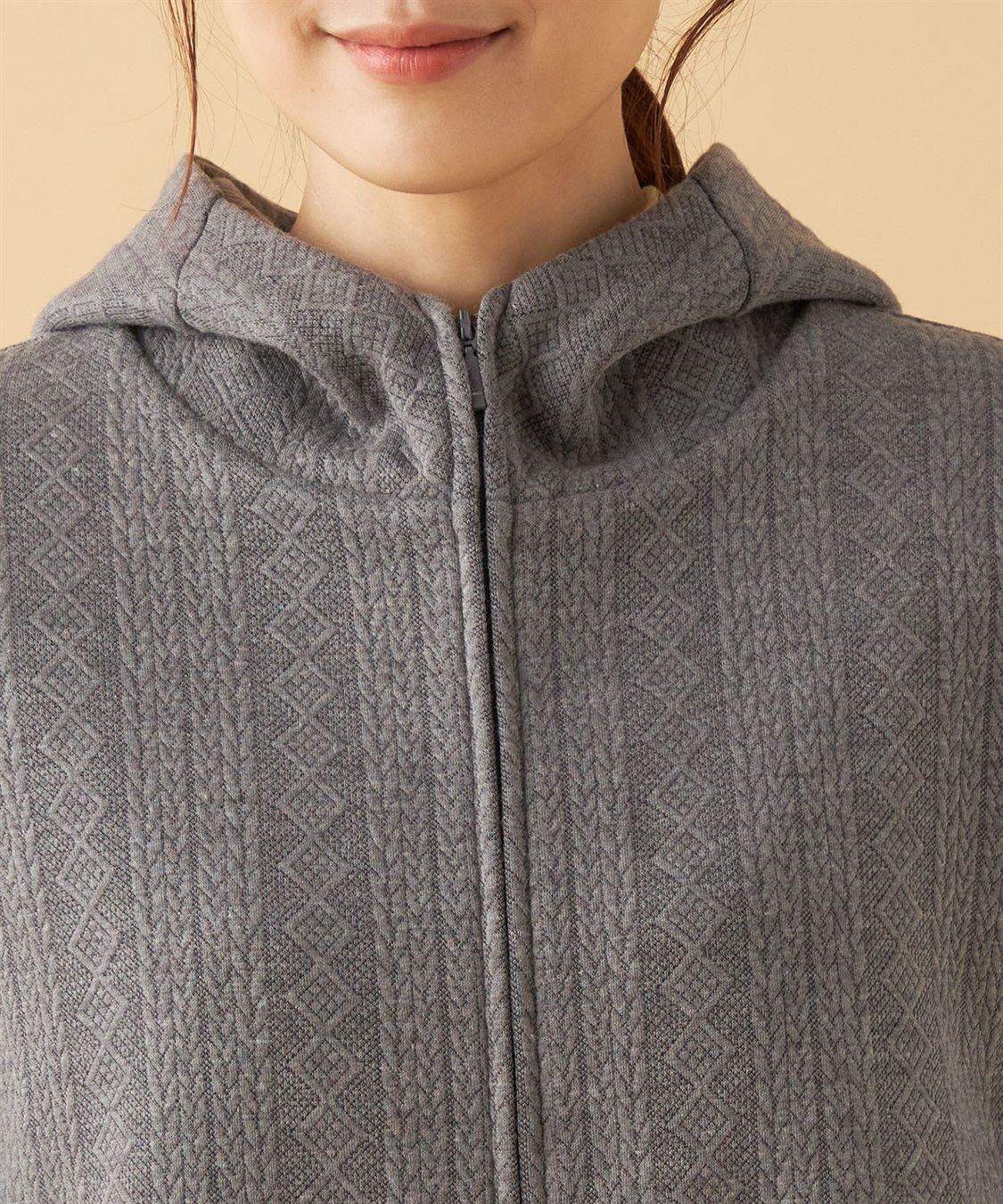 DECOY ふくれジャガードジップパーカー_sub_3