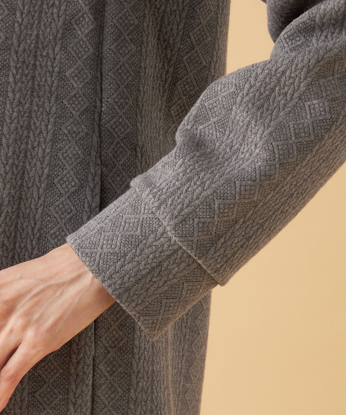 DECOY ふくれジャガードジップパーカー_sub_4