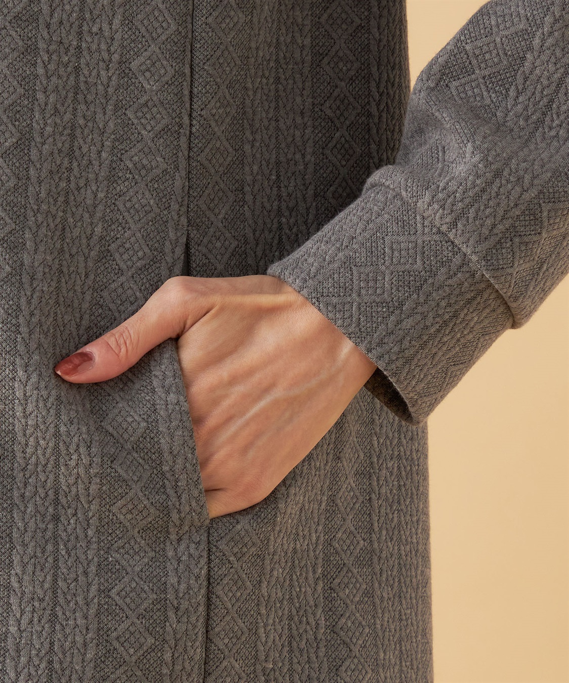 DECOY ふくれジャガードジップパーカー_sub_5