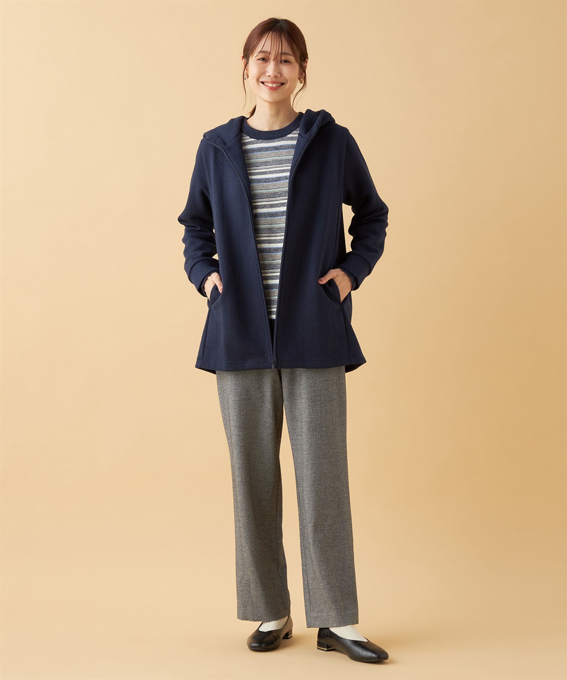 DECOY ふくれジャガードジップパーカー_sub_16