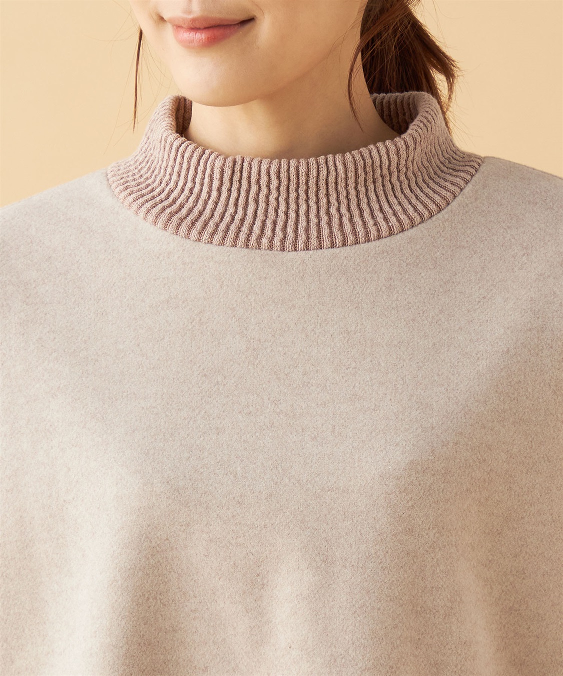 DECOY ウーレット切替チュニックプルオーバー_sub_3