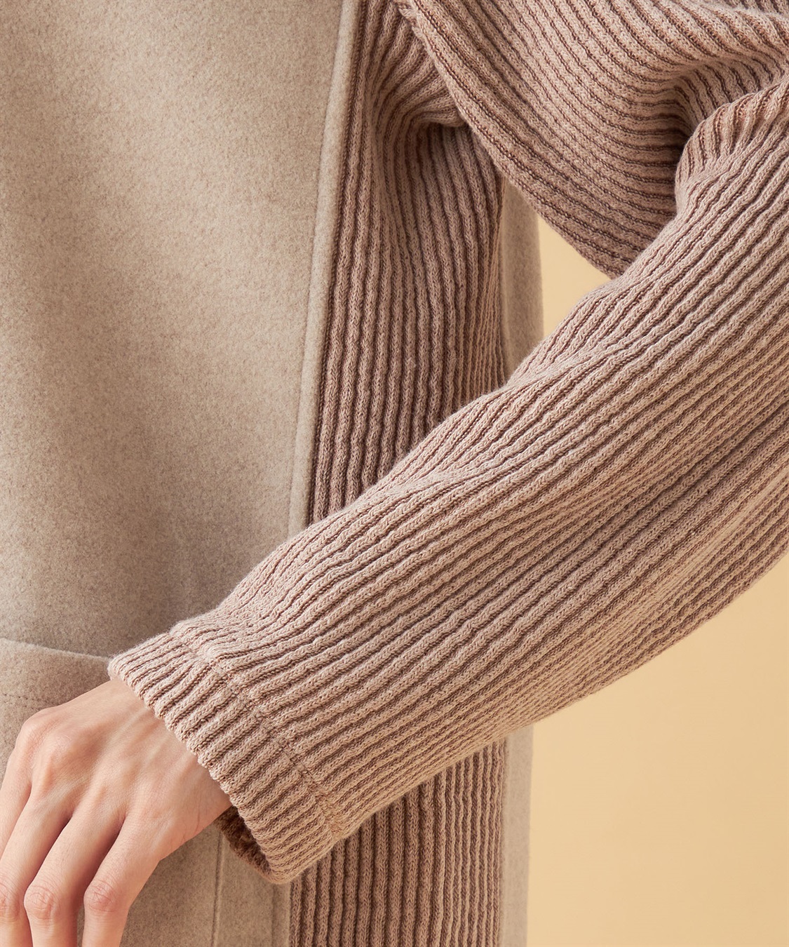 DECOY ウーレット切替チュニックプルオーバー_sub_4