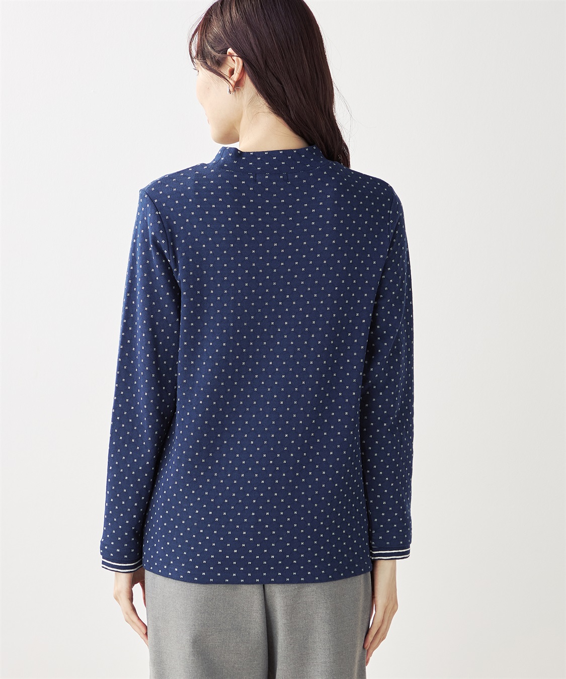 ジャガードハイネックプルオーバー DECOY｜クロスプラス公式通販サイト