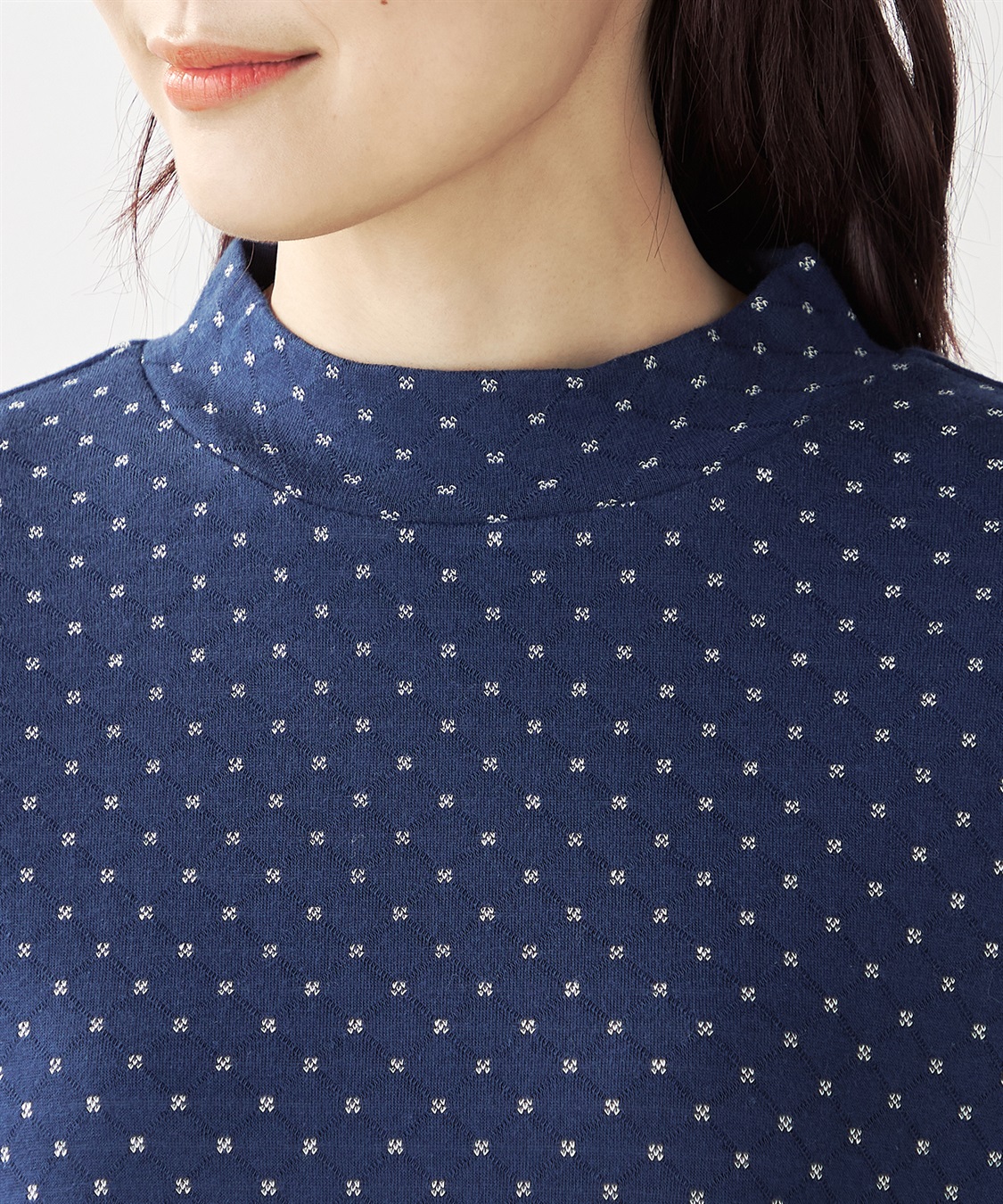 DECOY ジャガードハイネックプルオーバー_sub_3