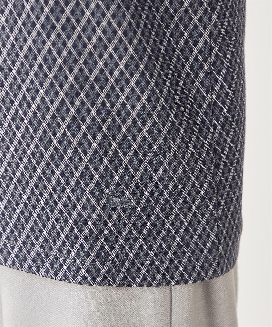 DECOY チェックジャガードプルオーバー_sub_5