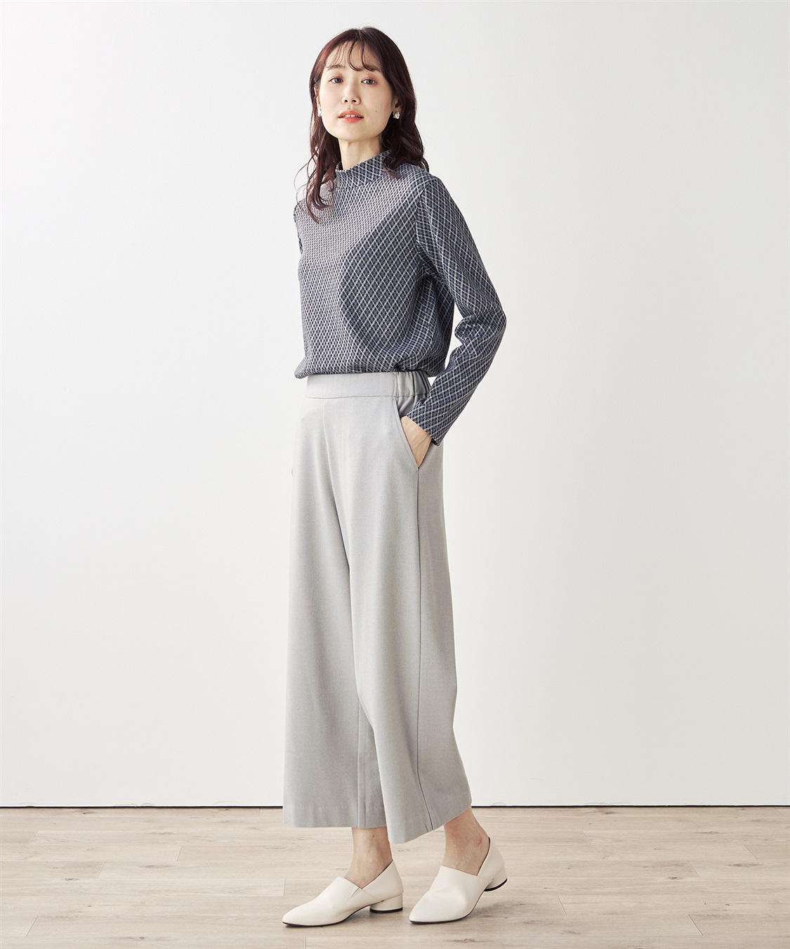 DECOY チェックジャガードプルオーバー_sub_10