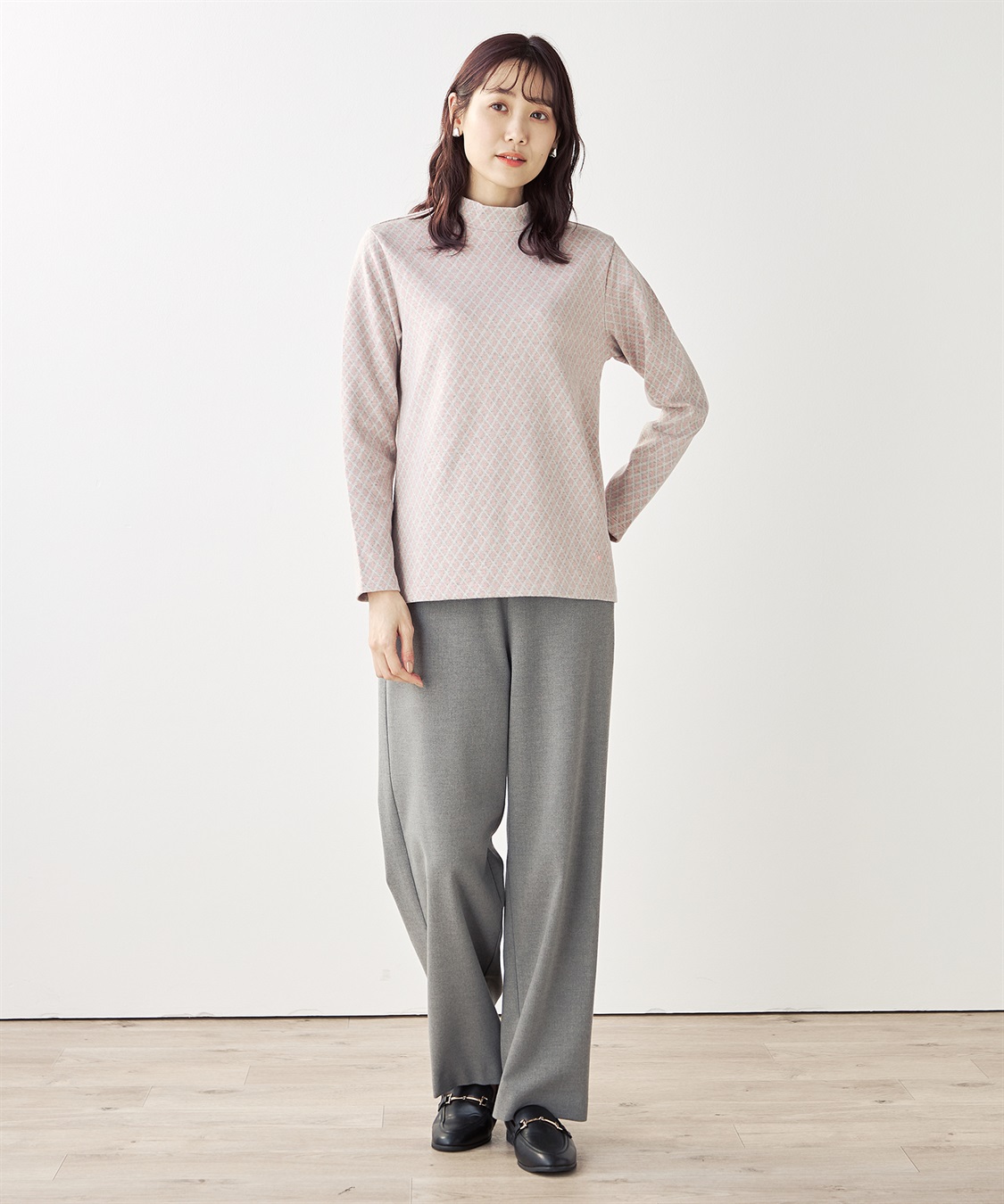 チェックジャガードプルオーバー DECOY｜クロスプラス公式通販サイト