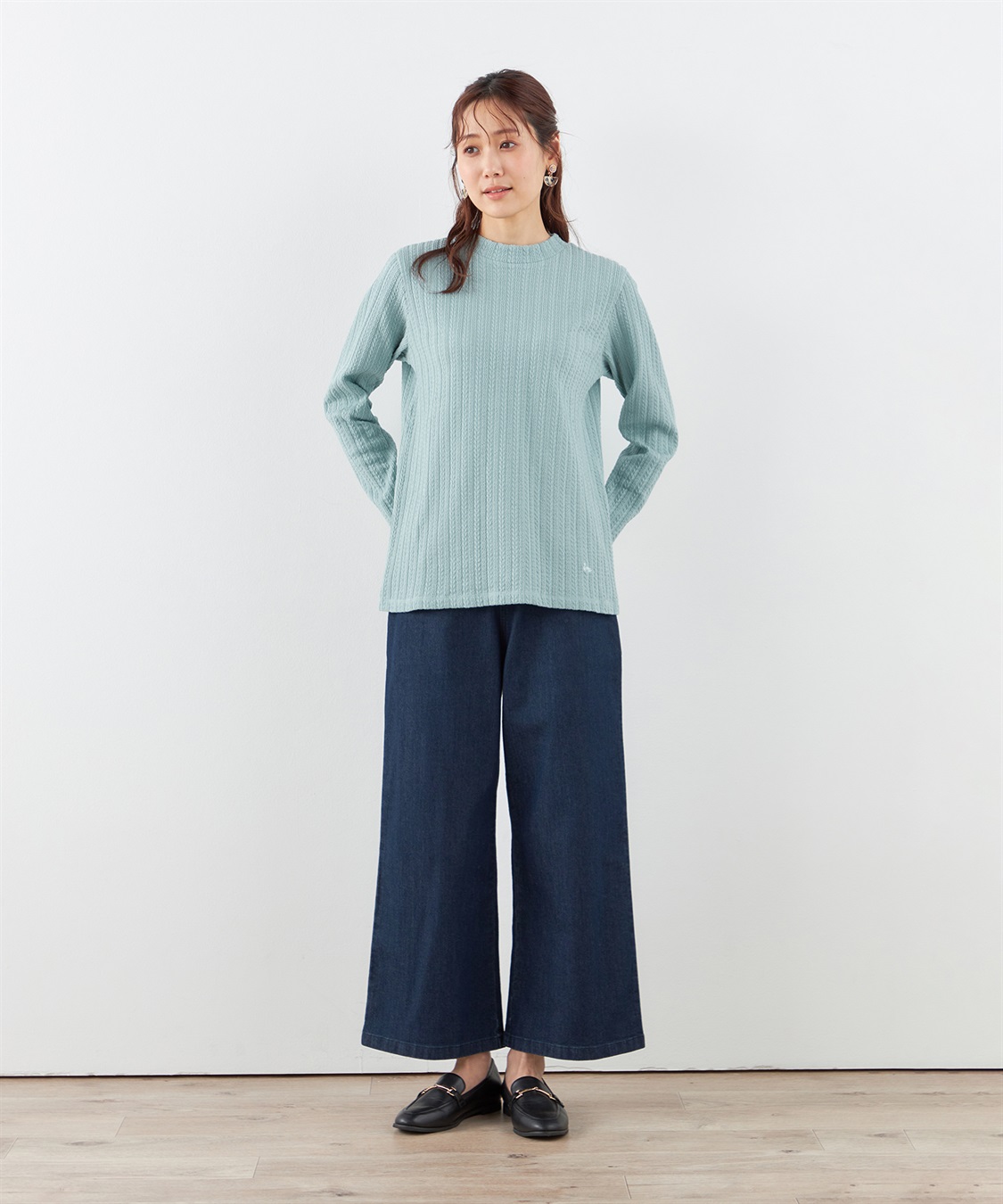 DECOY ジャガードハイネックプルオーバー_sub_12