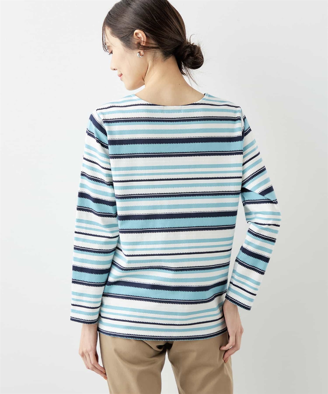 DECOY マルチジャガードボーダープルオーバー_sub_2