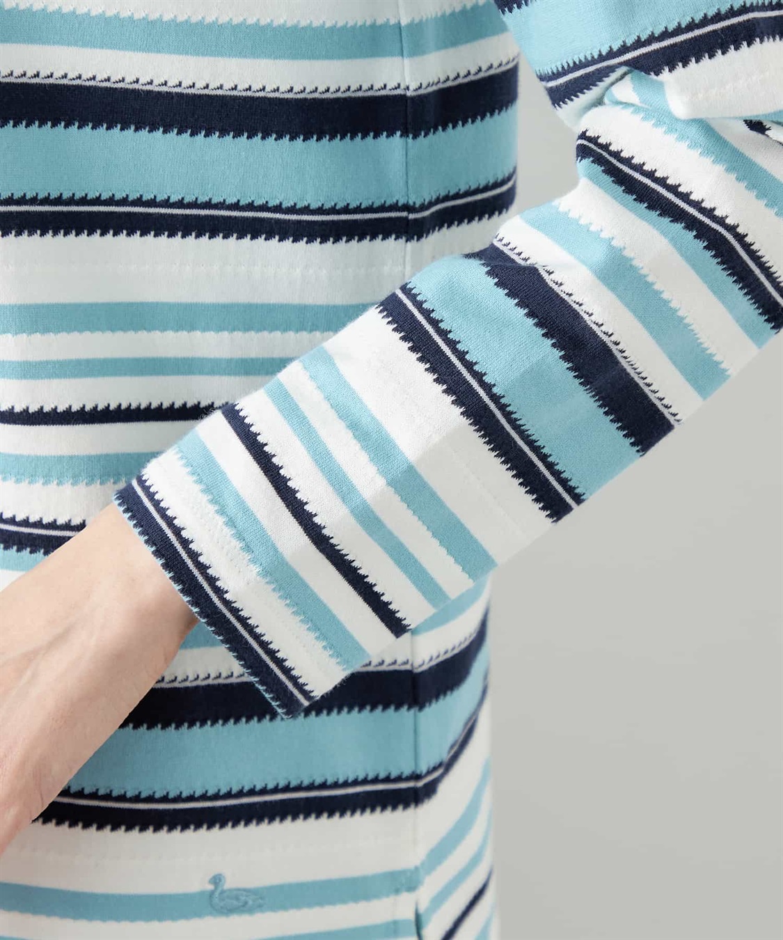 DECOY マルチジャガードボーダープルオーバー_sub_4