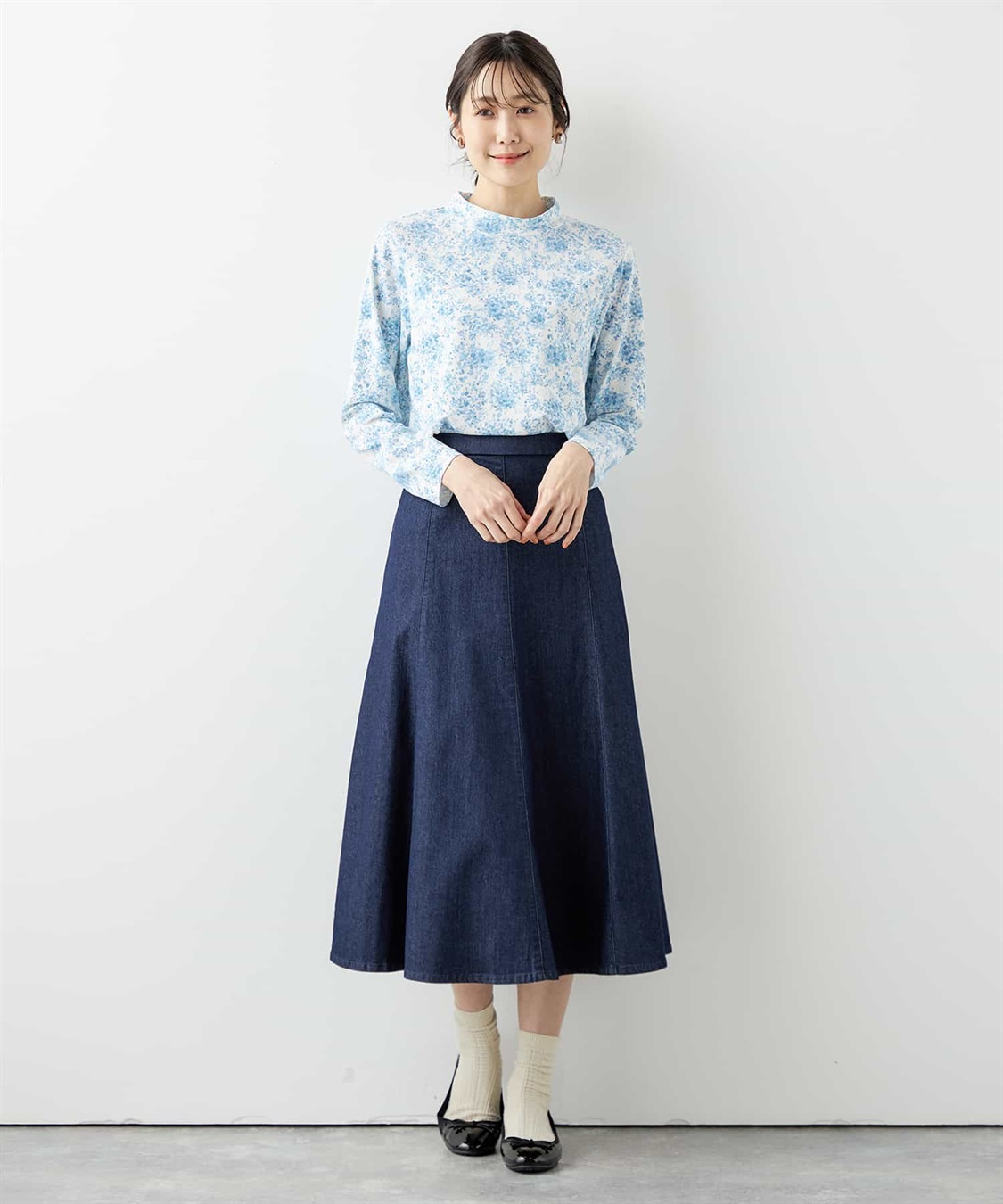 DECOY プリントハイネックプルオーバー_sub_9