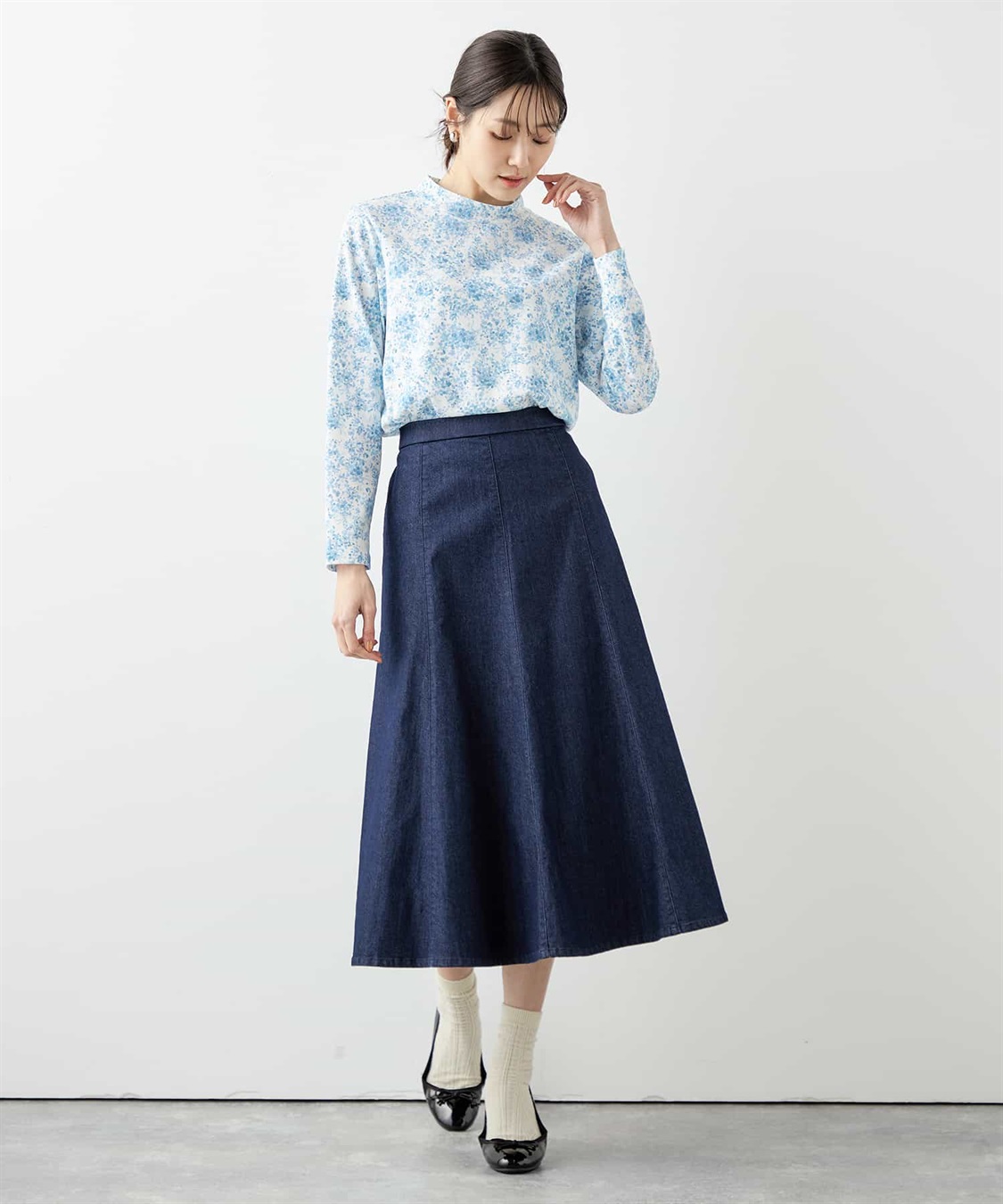 DECOY プリントハイネックプルオーバー_sub_10