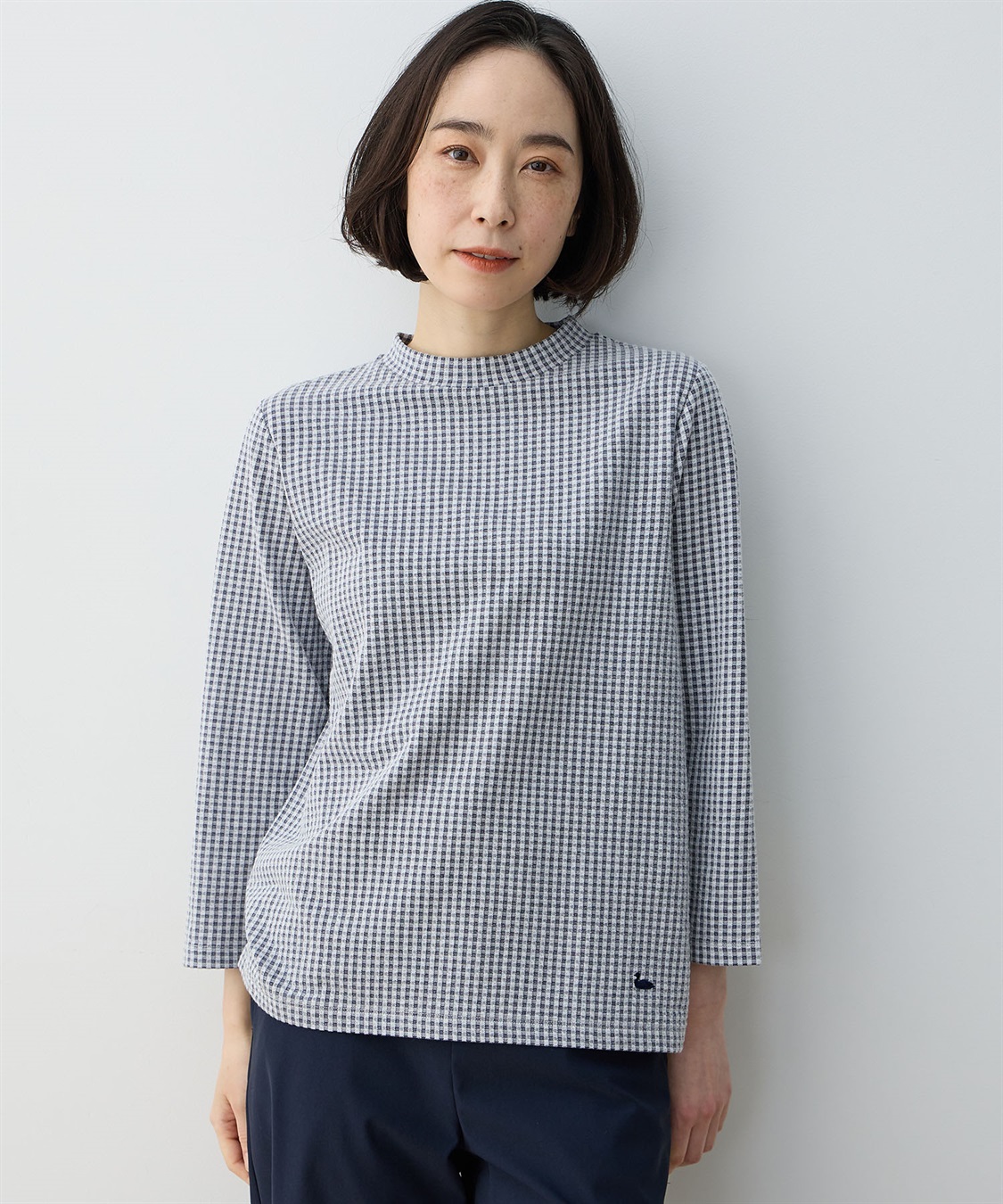 DECOY サッカーギンガムプルオーバー_sub_2