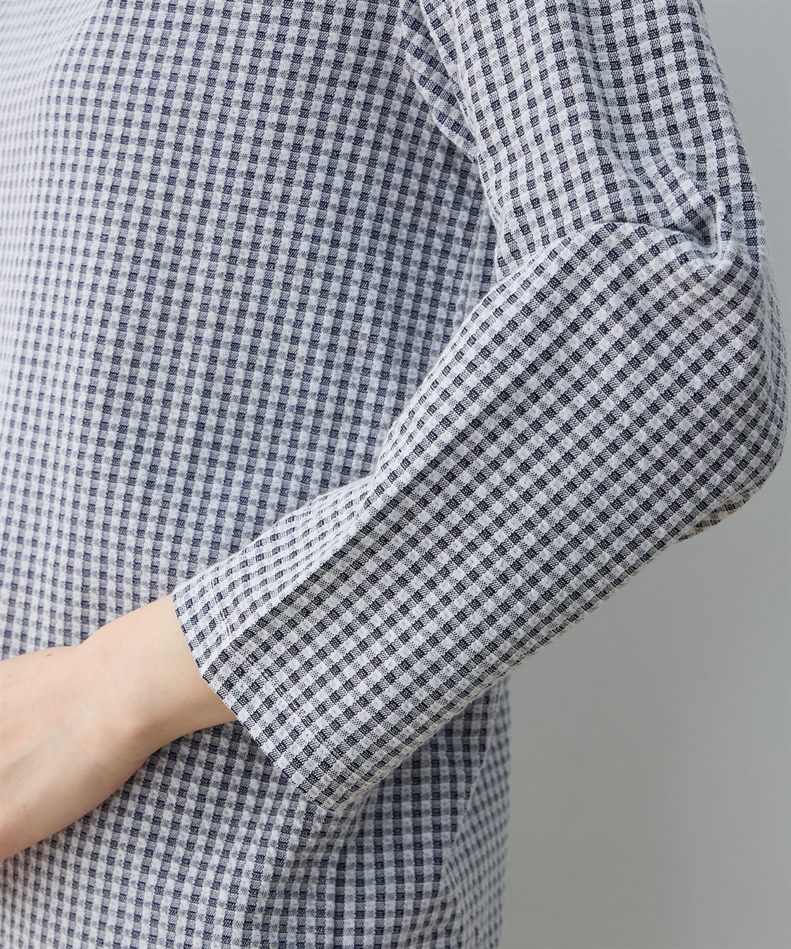 DECOY サッカーギンガムプルオーバー_sub_6