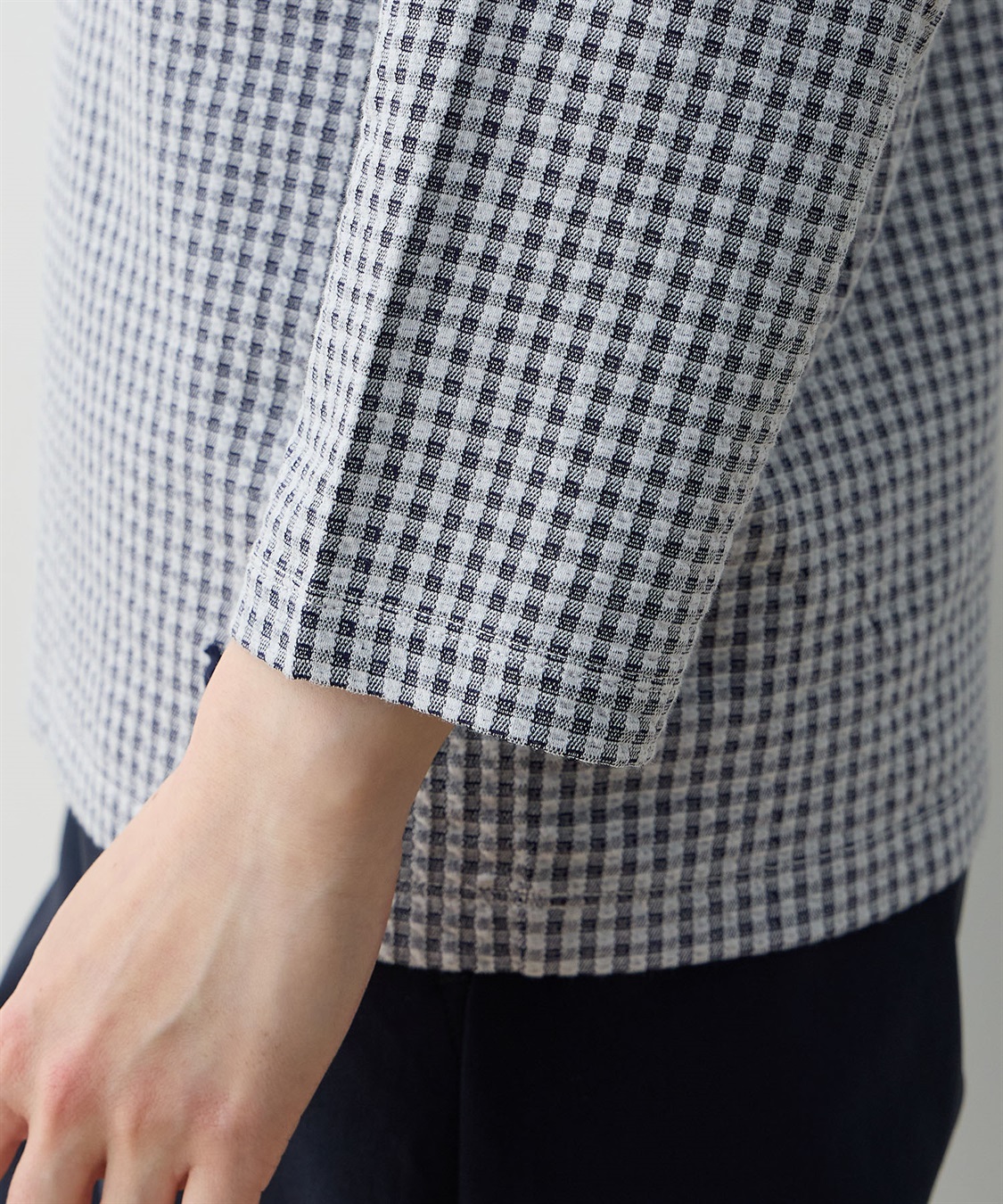 DECOY サッカーギンガムプルオーバー_sub_7