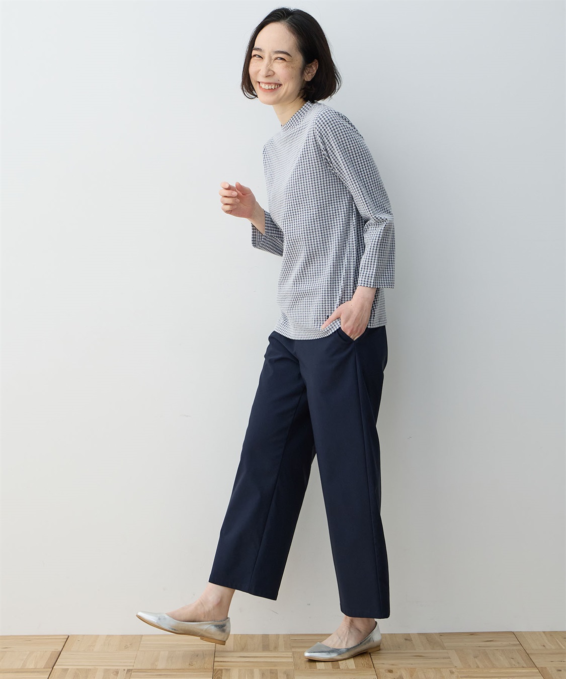 DECOY サッカーギンガムプルオーバー_sub_10