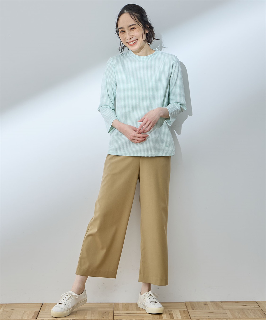 DECOY サッカーギンガムプルオーバー_sub_13