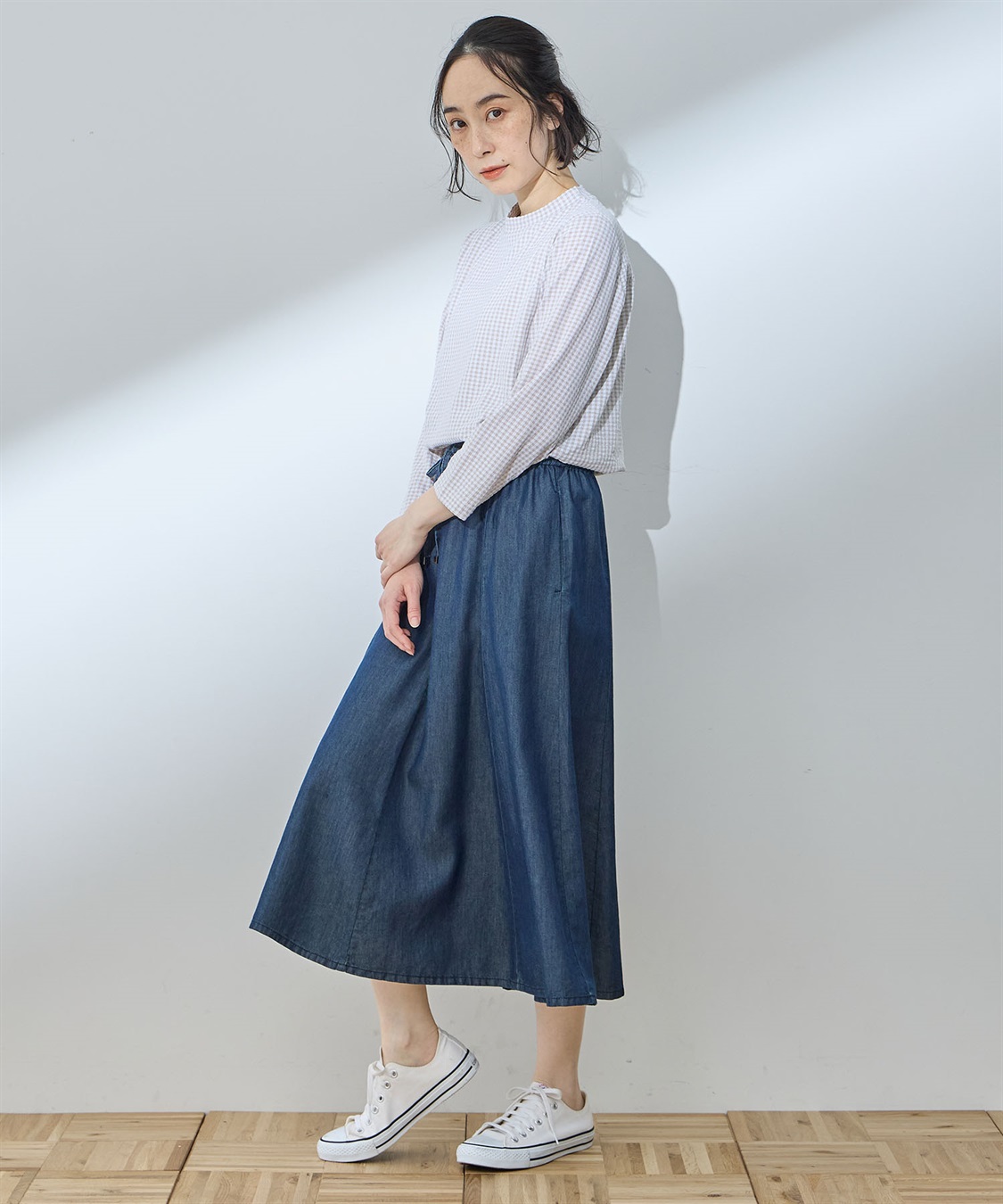 DECOY サッカーギンガムプルオーバー_sub_16