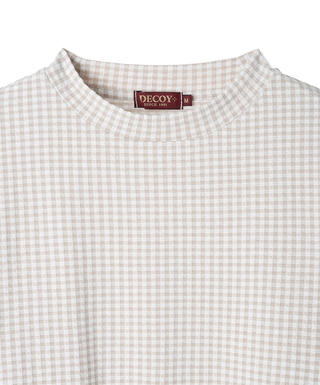 DECOY サッカーギンガムプルオーバー_sub_20