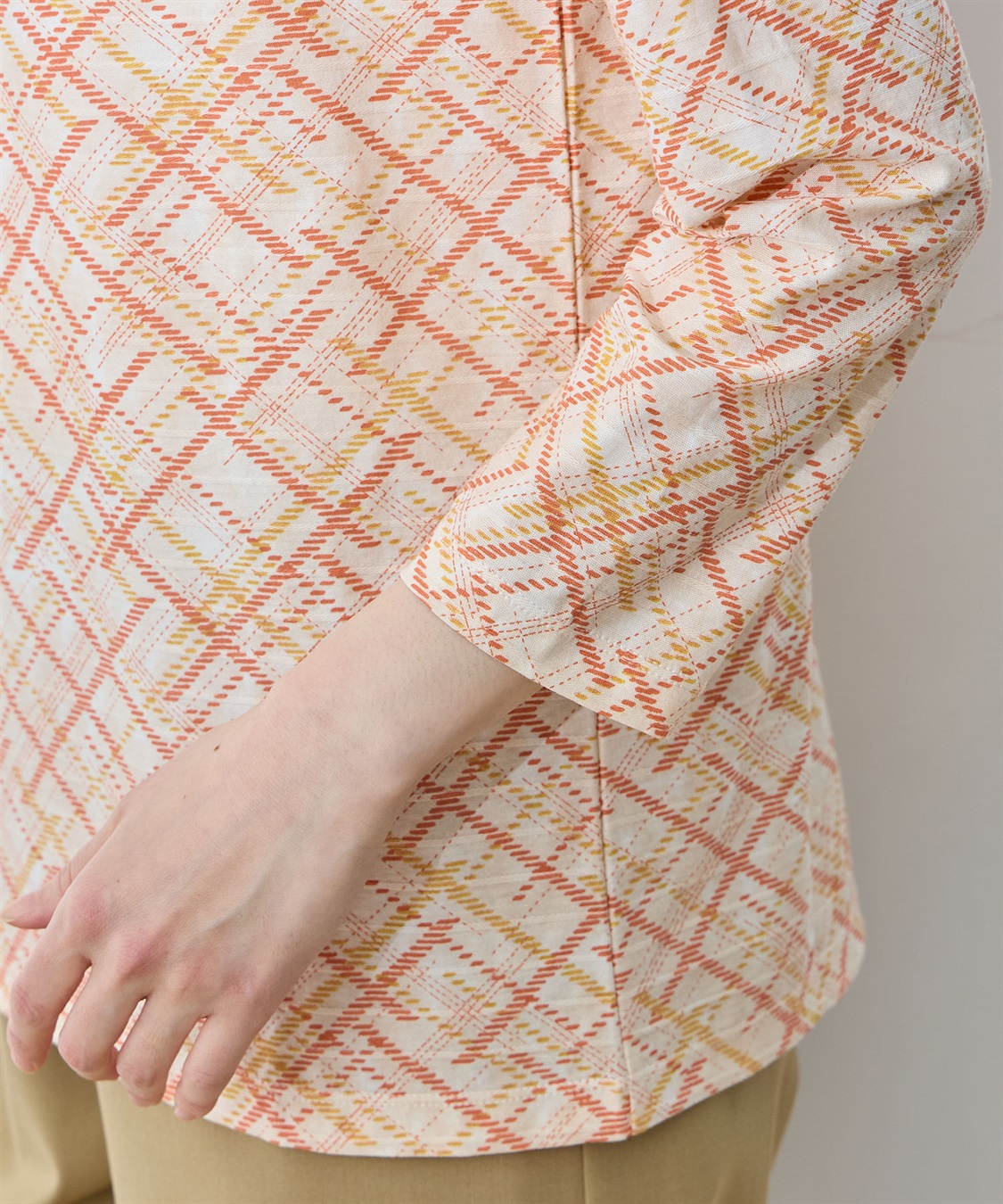 DECOY プリントジャガードプルオーバー_sub_3