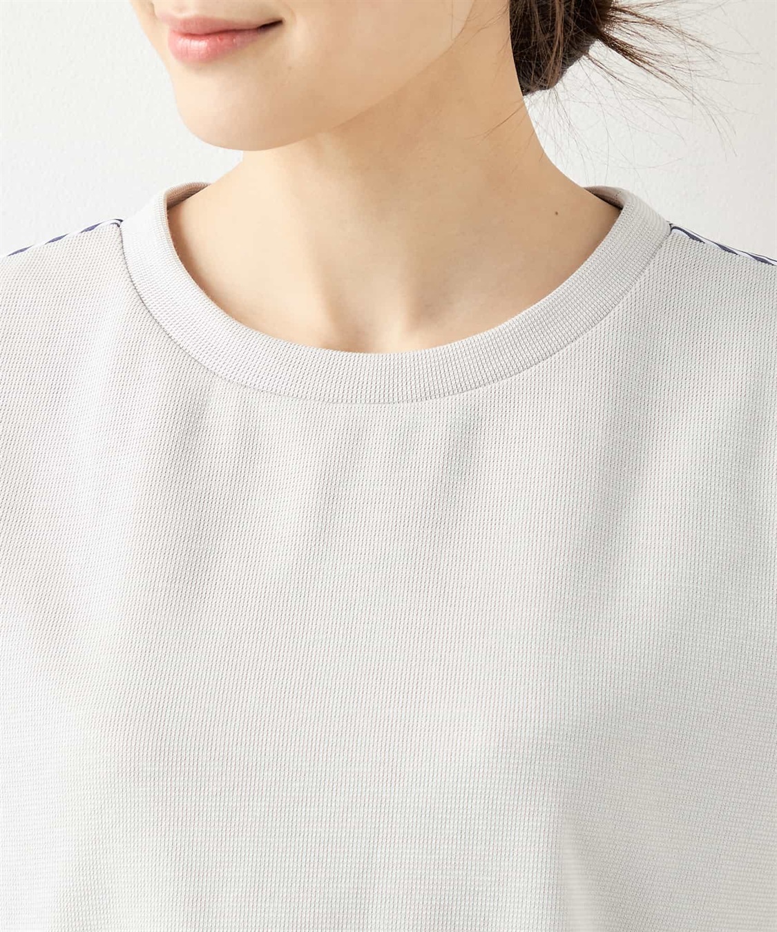 DECOY ストライプドッキングプルオーバー_sub_3