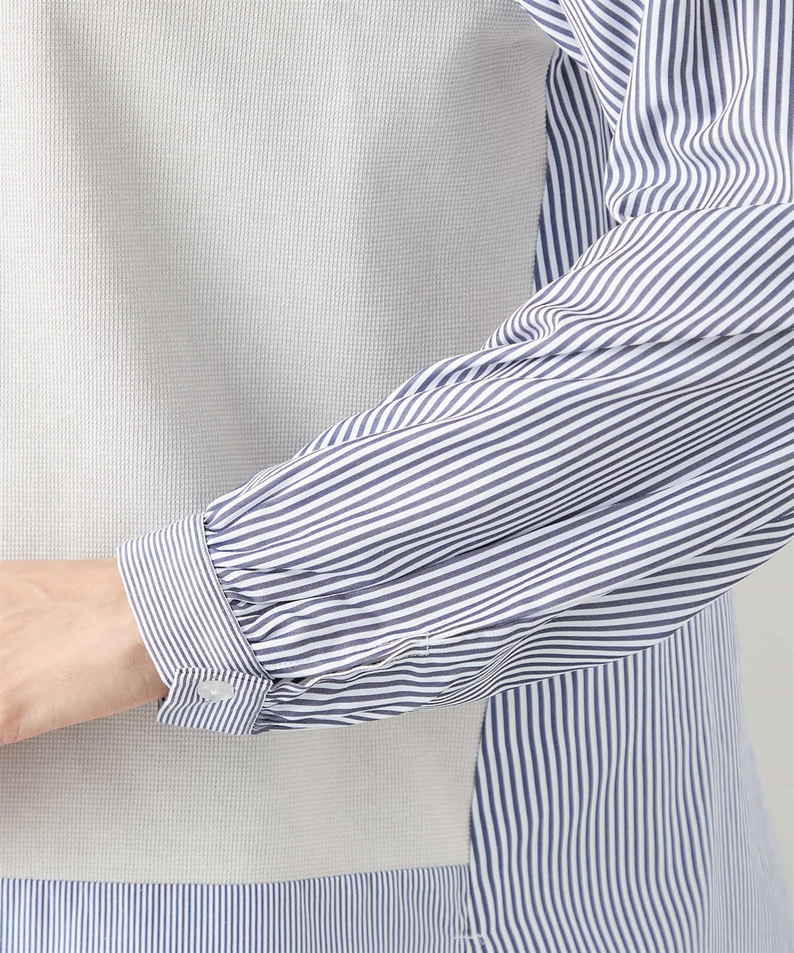 DECOY ストライプドッキングプルオーバー_sub_4