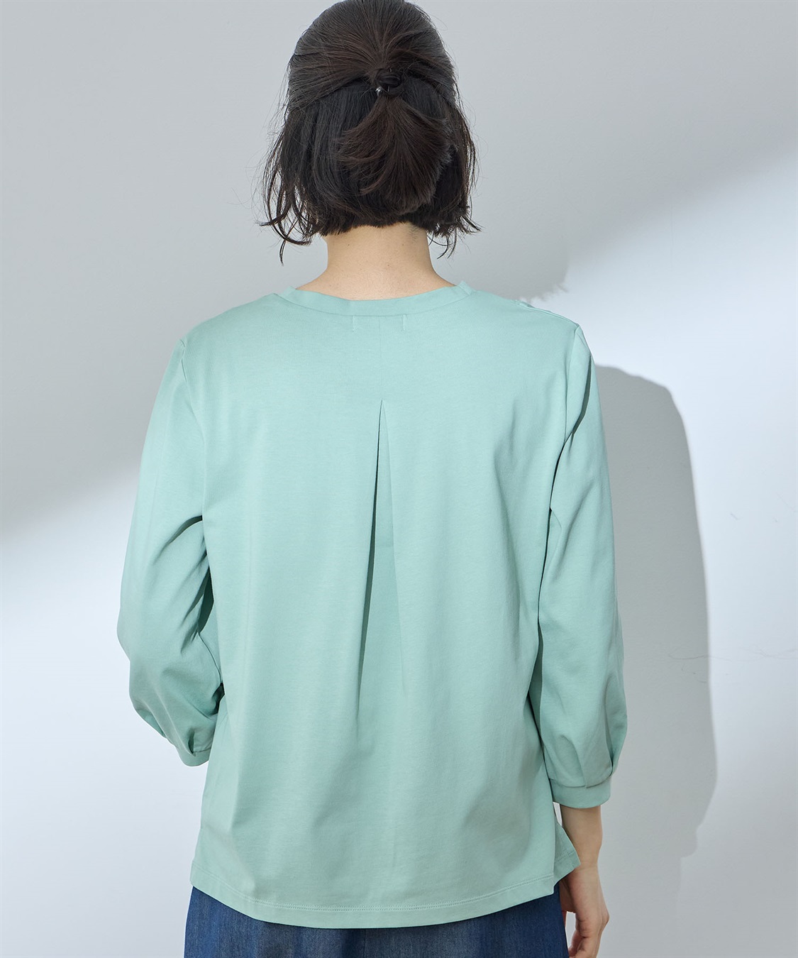 DECOY フロント刺しゅう切替プルオーバー_sub_3