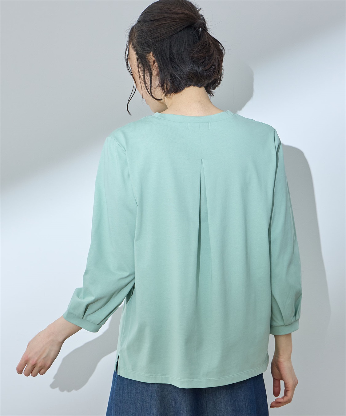 DECOY フロント刺しゅう切替プルオーバー_sub_4