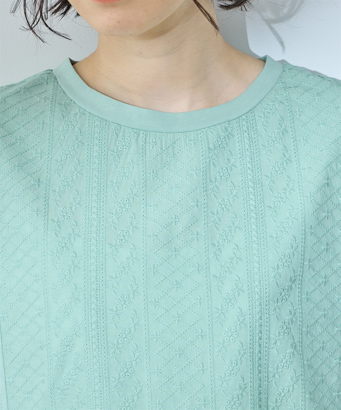 DECOY フロント刺しゅう切替プルオーバー_sub_6